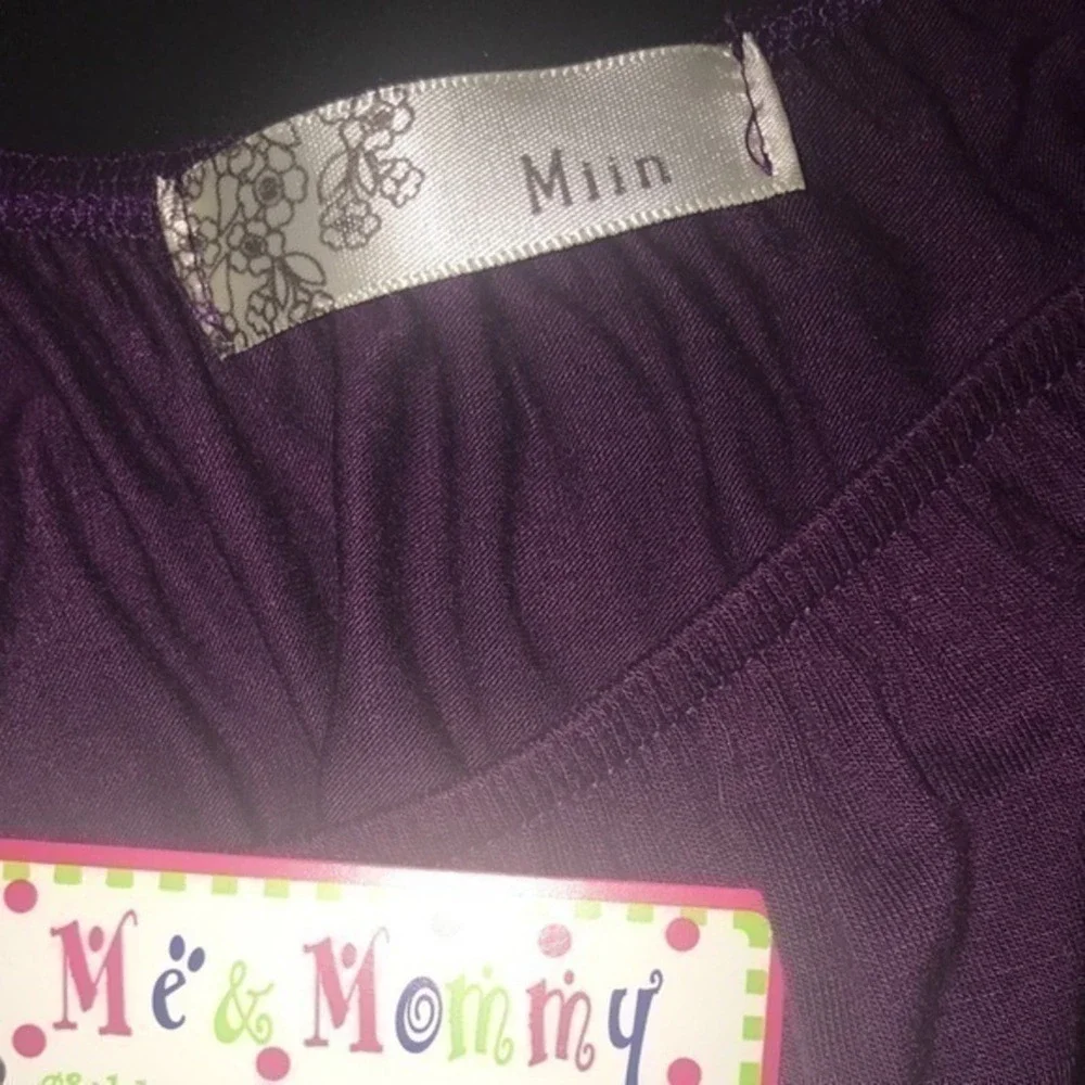 Mini NWT‎ Purple with Fringed Sleeves Dress…